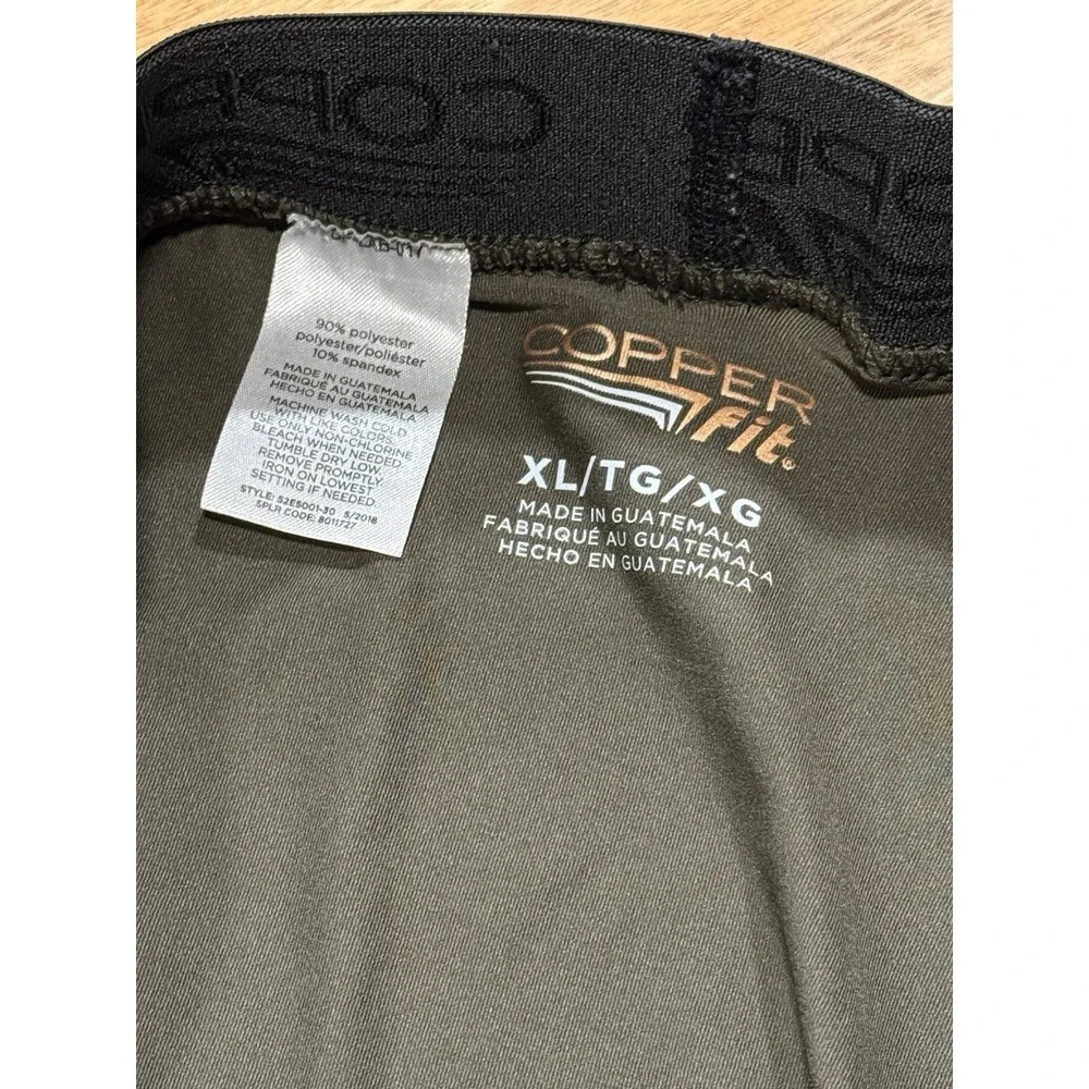 Copper Fit Infused Mens Support Compression Base-Layer‎ Performance Tights XL